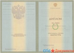 Диплом магистра 2004-2009